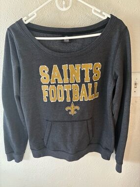 NFL Team Apparel Saints Football Sweatshirt